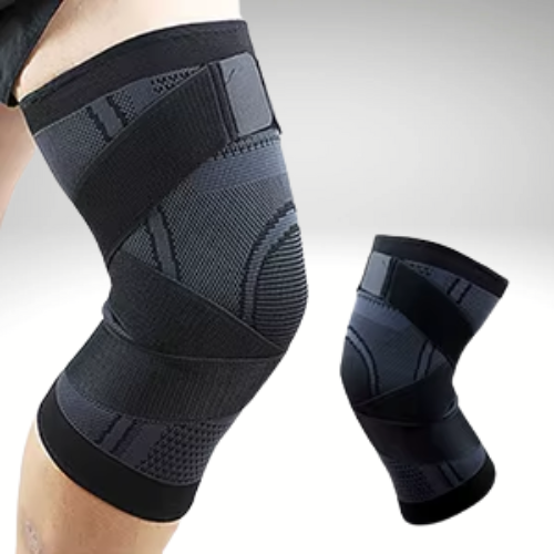Rodillera Deportiva Ajustable Negro